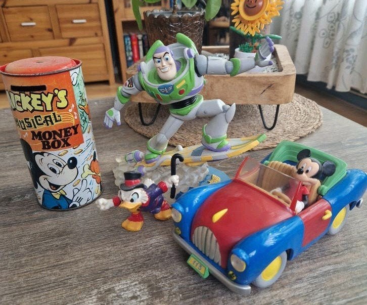 Disney Figuren Collectie: Mickey, Buzz Lightyear, Dagobert, Ophalen of Verzenden