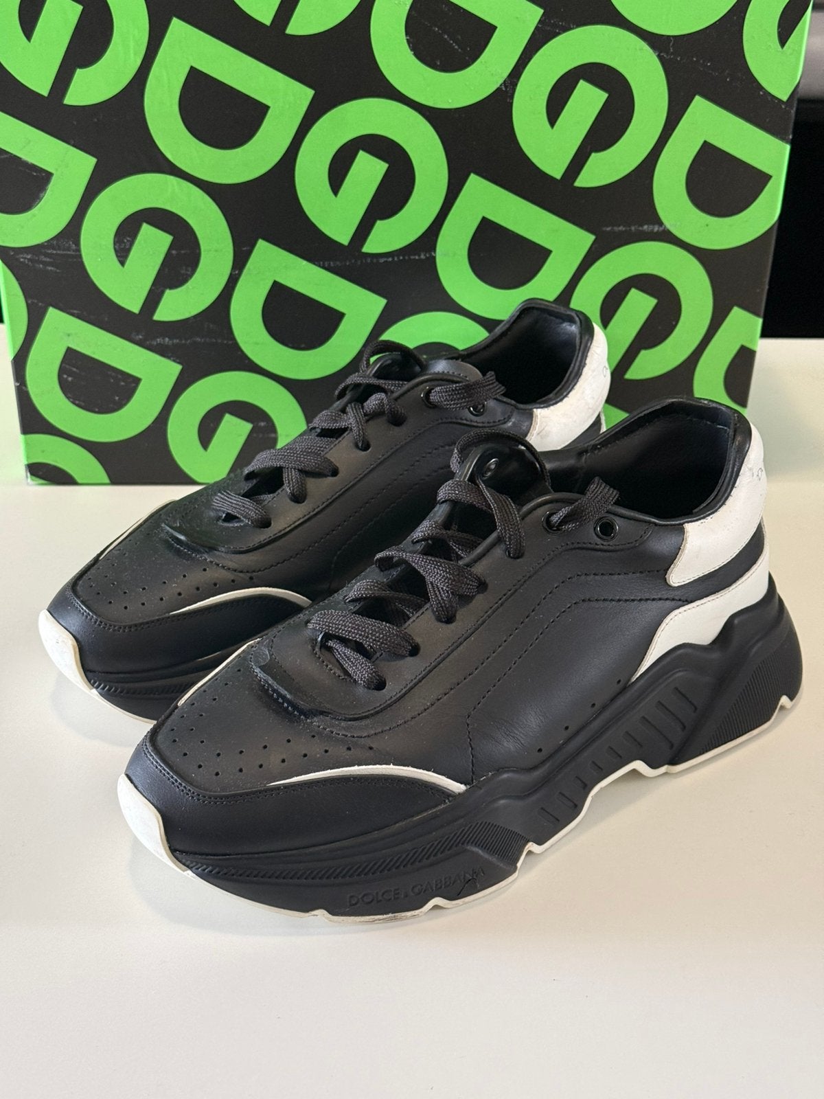 Dolce & Gabbana Daymaster Maat 42 Origineel, Kleding | Heren, Schoenen, Dolce & Gabbana, Zwart, Ophalen of Verzenden, Sneakers of Gympen