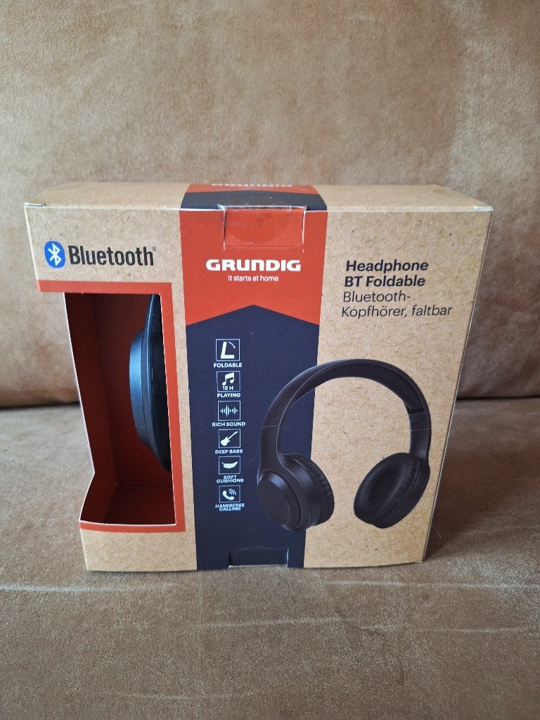 Nieuwe Grundig draadloze bluetooth hoptelefoon, Audio, Tv en Foto, Overige merken, Nieuw, Ophalen of Verzenden, Over-ear