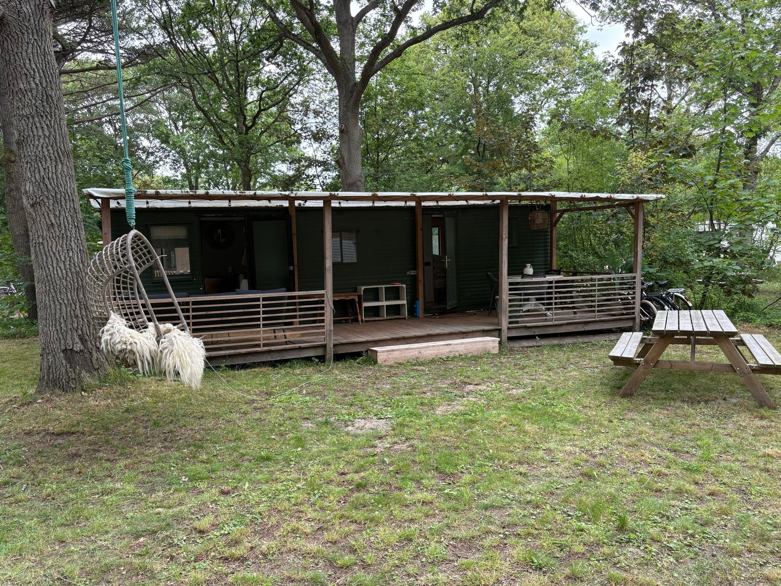 Stacaravan te huur op Camping Bakkum, Caravans en Kamperen
