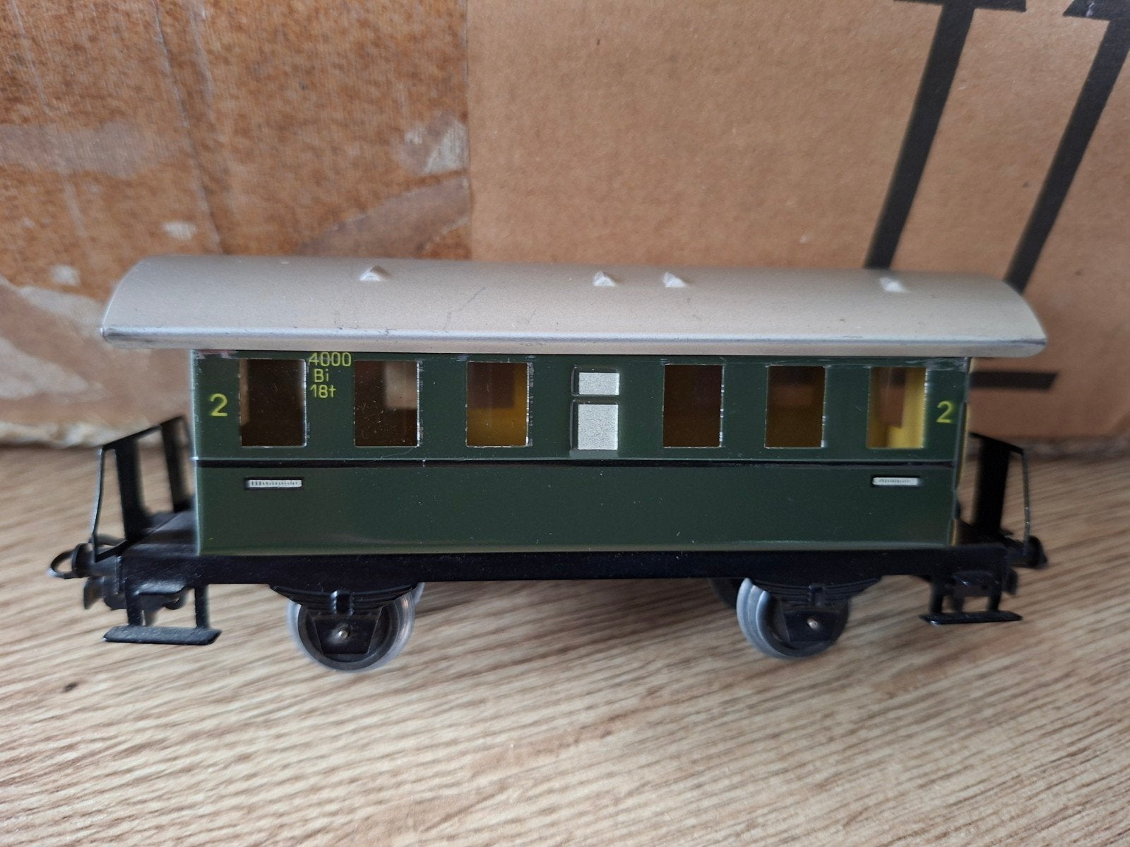 Märklin 4000, personenwagon Donderbus. 
Fotos maken onderdee, Wisselstroom, Gebruikt, Wagon, Ophalen of Verzenden