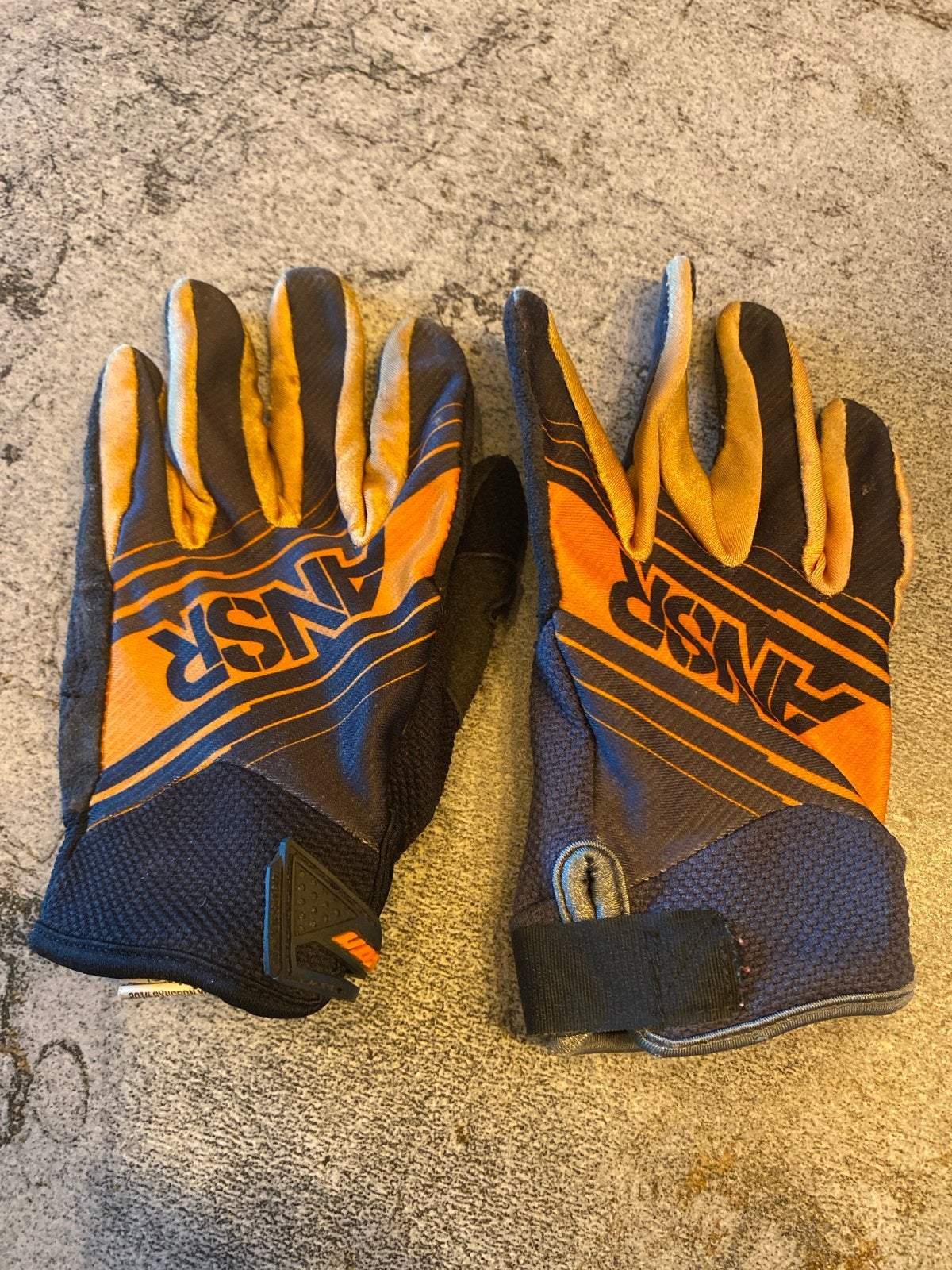 Bmx ANSR Youth MX Handschoenen - Oranje/Zwart, Ophalen of Verzenden, Gedragen, Overige maten, Handschoenen