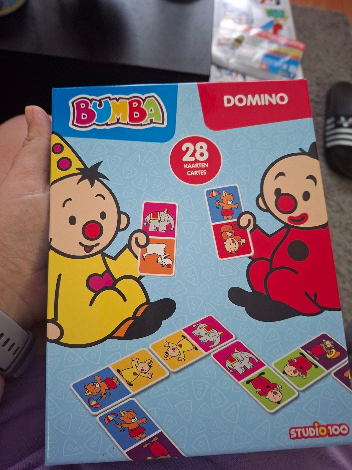 Bumba domino spel, Ophalen of Verzenden, Zo goed als nieuw, Puzzelen