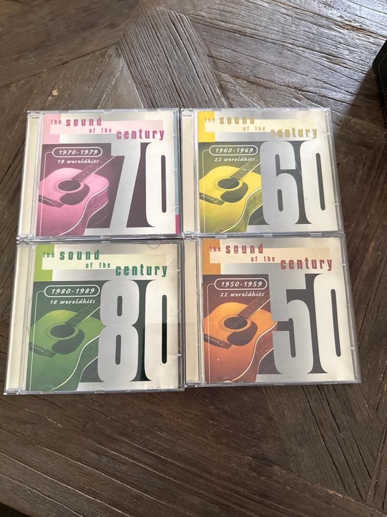 The Sound of the Century CD Boxset Jaren '50, '60, '70, '80, Ophalen of Verzenden, Zo goed als nieuw, Disco, Boxset