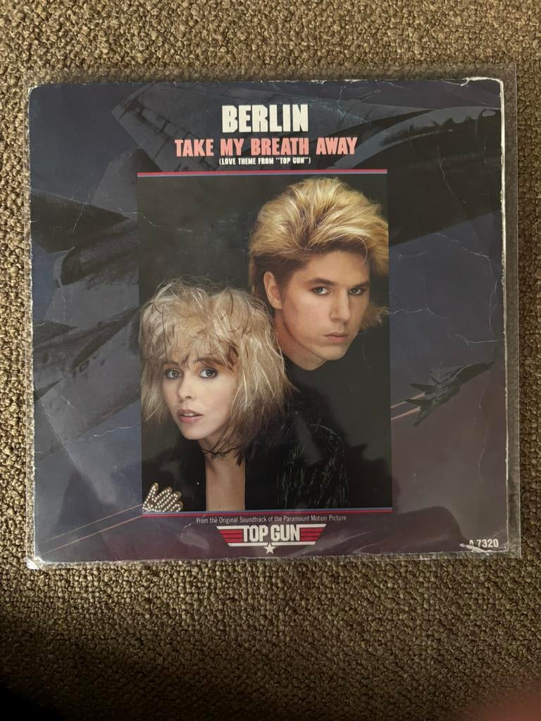 Berlin - Take my breath Away, Ophalen of Verzenden, Gebruikt, 7 inch, Pop