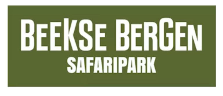Safaripark Beekse Bergen, e tickets, Twee personen, Ticket of Toegangskaart