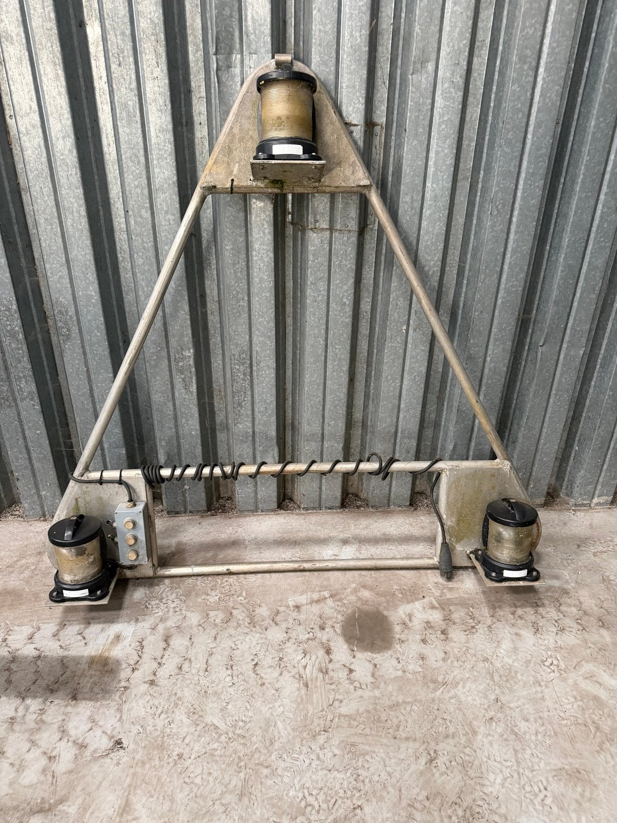 Driepoot met navigatieverlichting voor boot, Ophalen, Gebruikt, Binnenverlichting