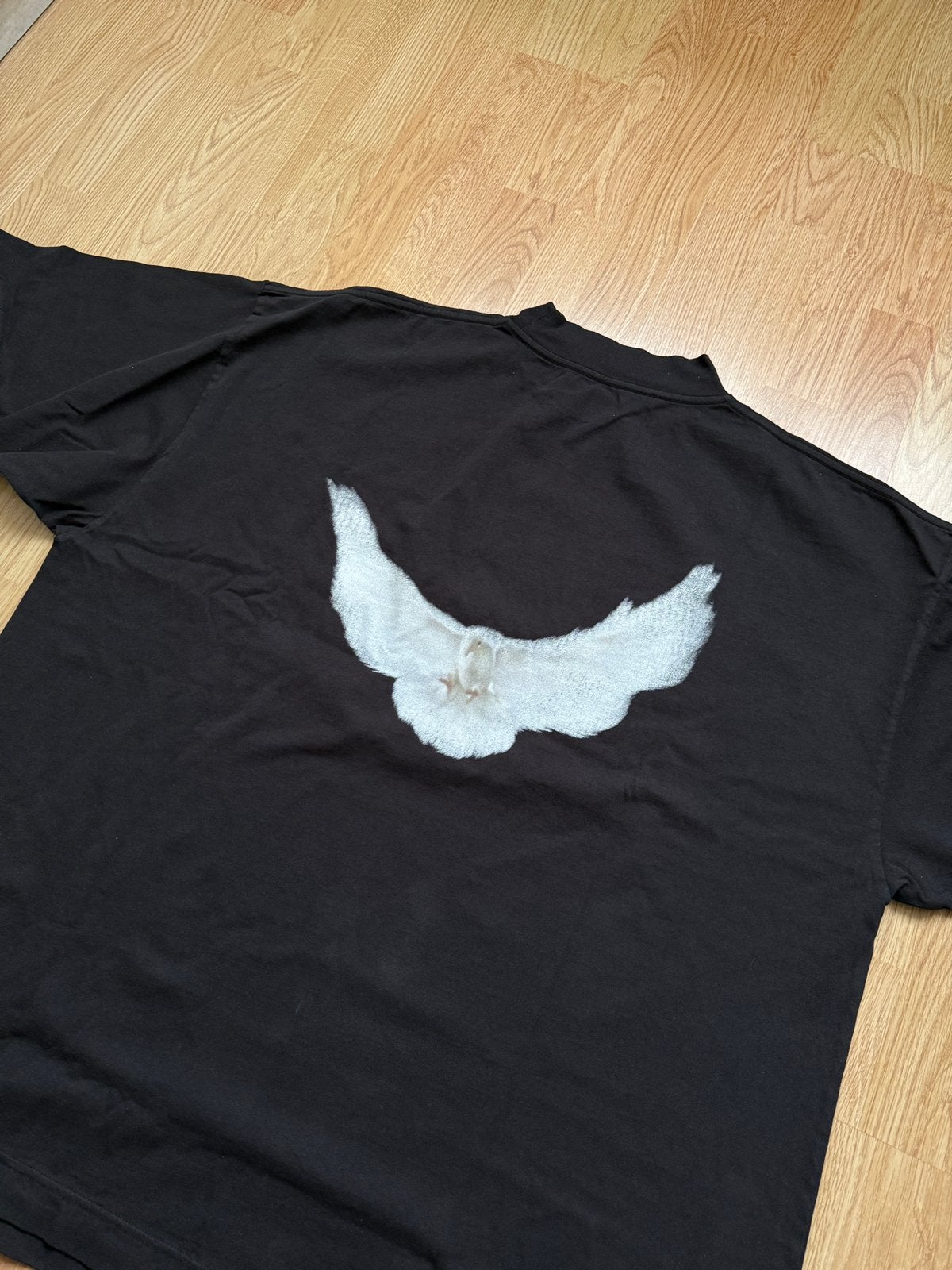 Yeezy x GAP dove 3/4 sleeve tee black (M) (nieuw!), Ophalen of Verzenden, Nieuw, Zwart