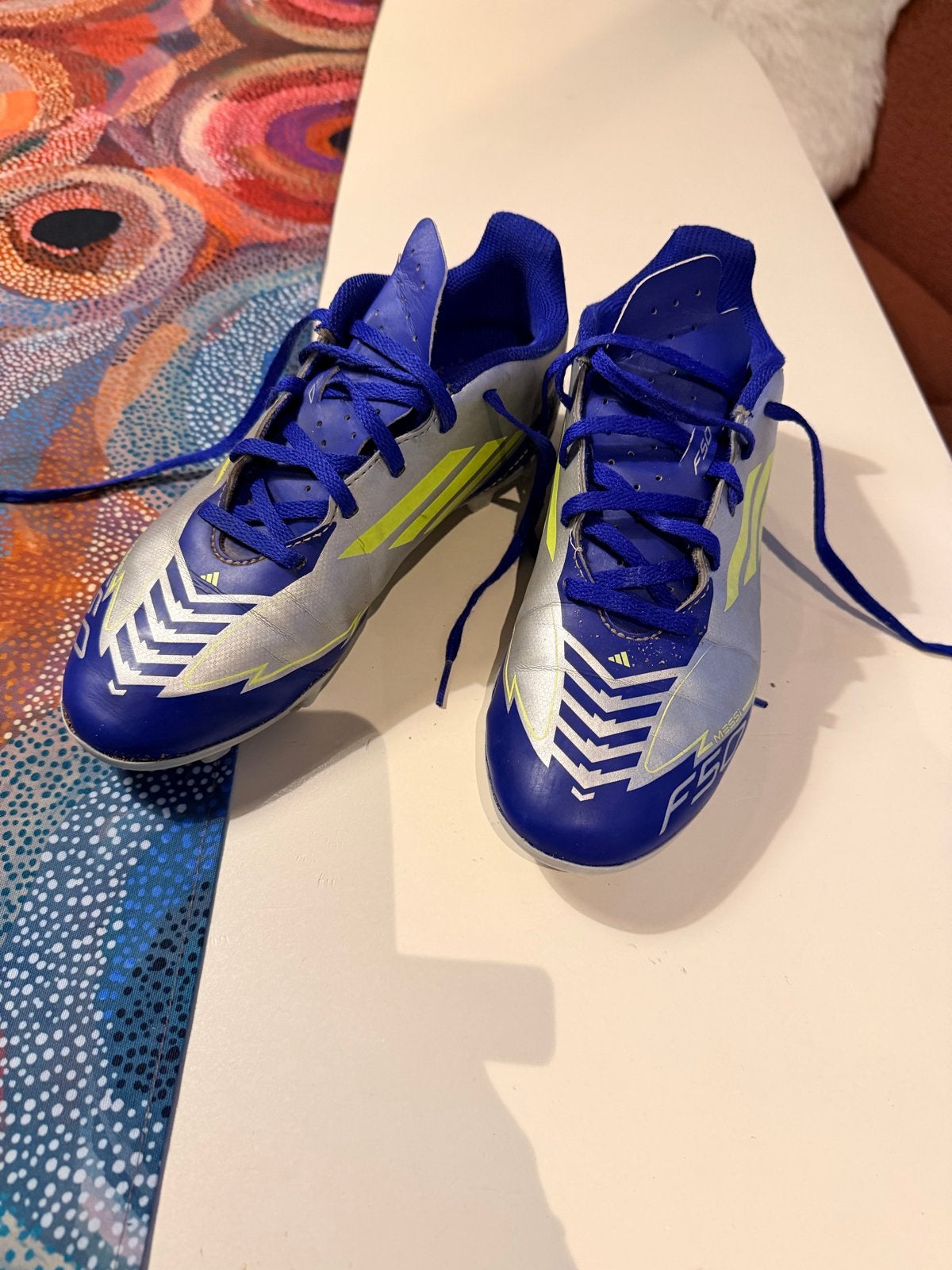 Adidas F50 Voetbalschoenen - Maat 37 1/3, Ophalen of Verzenden, Gebruikt, Schoenen