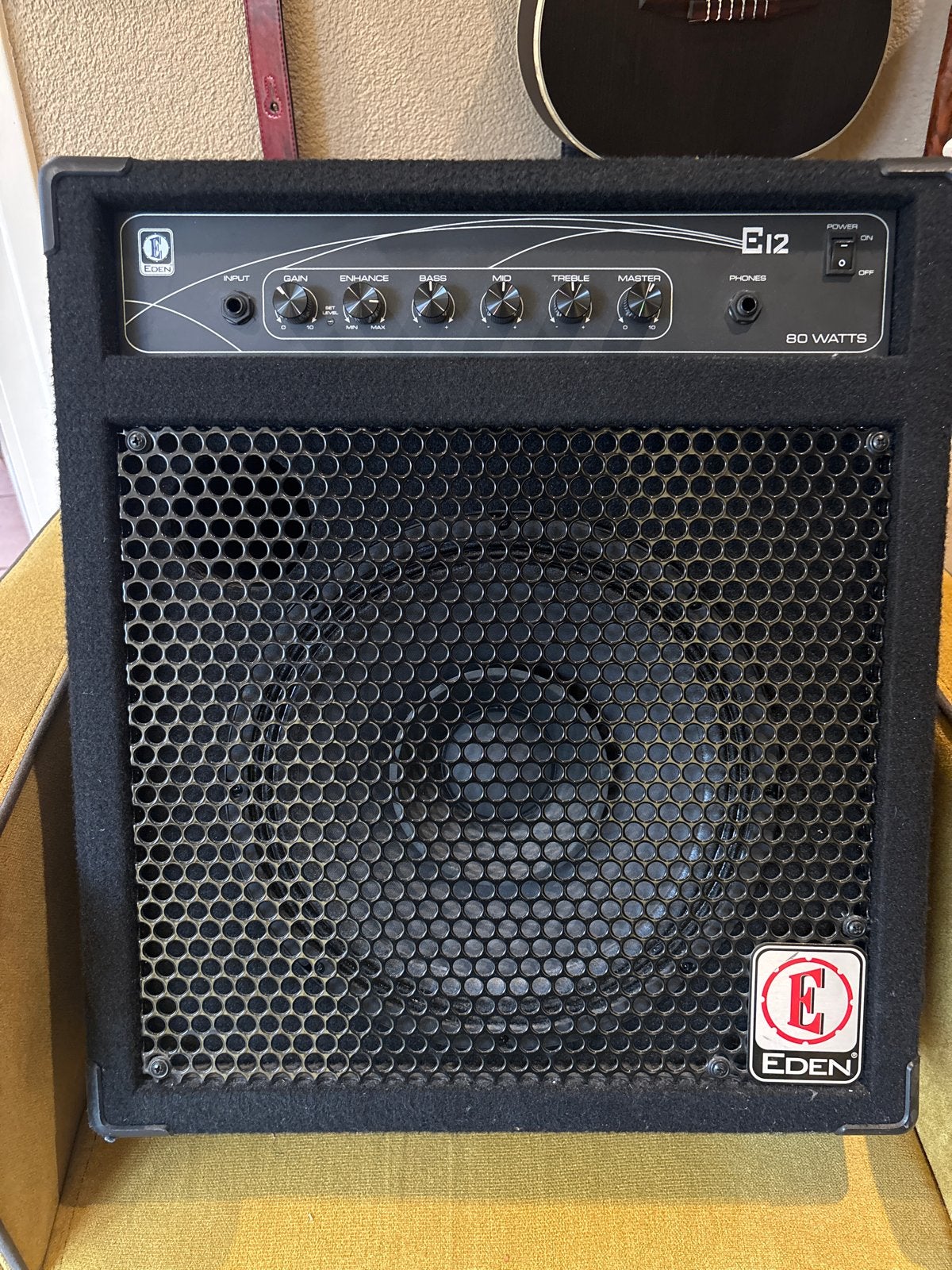 Eden E12 Basgitaarversterker Combo - 80 Watt, Ophalen, Zo goed als nieuw, Basgitaar, 50 tot 100 watt