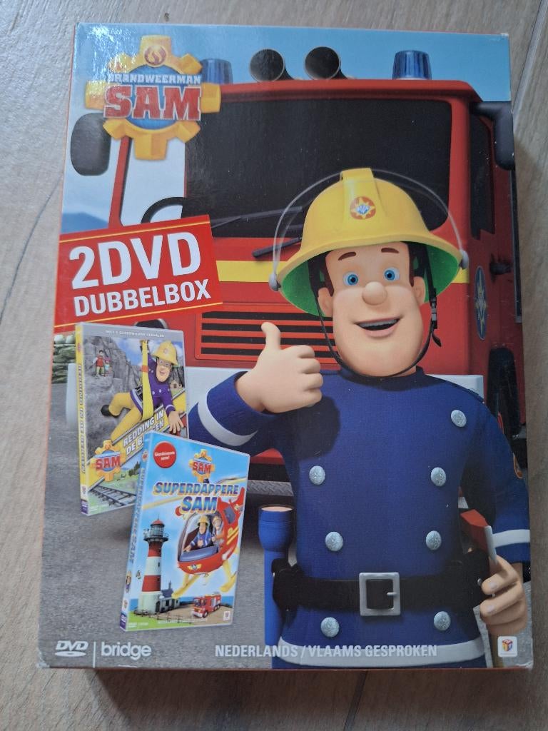 Brandweerman Sam 2dvd dubbelbox, Avontuur, Alle leeftijden, Boxset, Ophalen of Verzenden