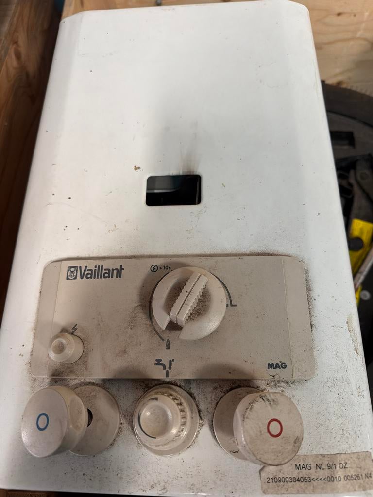 Vaillant MAG NL 9/1 OZ Geiser - Gebruikt, Doe-het-zelf en Verbouw, Geisers en Boilers, Gebruikt, Aardgas, Geiser, Ophalen of Verzenden
