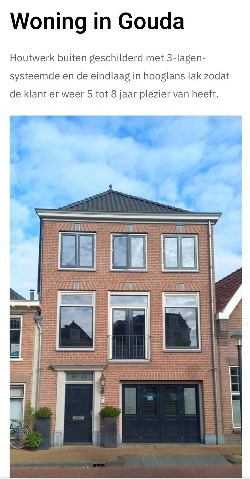 Schilder gezocht/aangeboden, Ophalen, Zo goed als nieuw, Wit