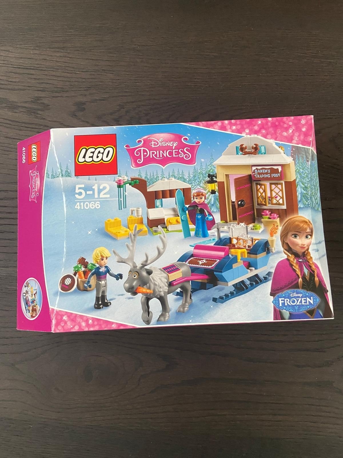 41066 lego Princess Frozen slee avontuur, Lego, Inclusief accessoires, Ophalen of Verzenden, Zo goed als nieuw