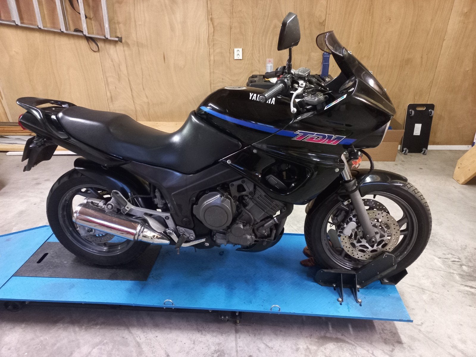 Yamaha TDM 850 loop/sloop, Ophalen, Gebruikt