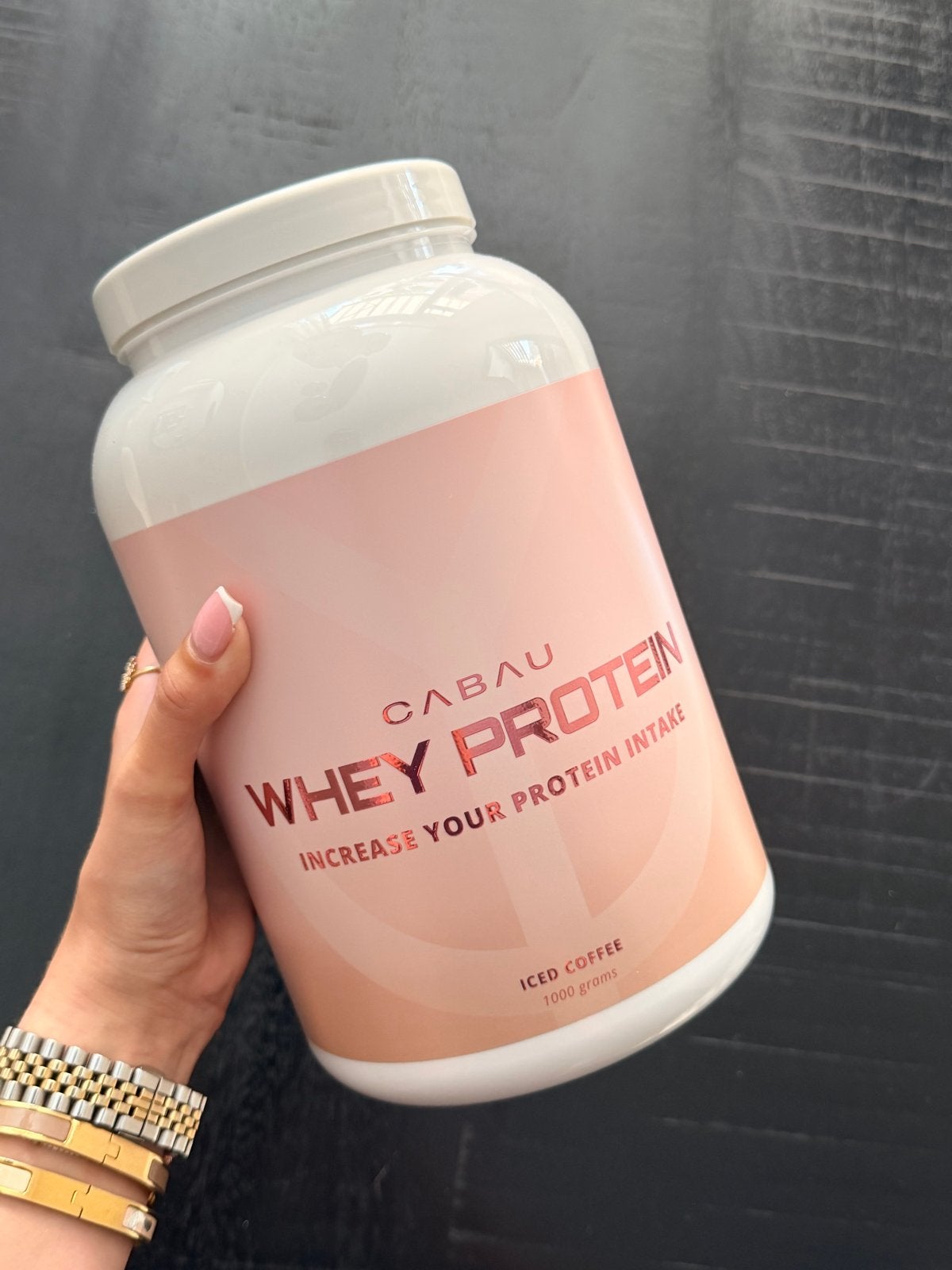 Cabau Whey Proteïne Iced Coffee - 1000 gram, Ophalen, Nieuw, Poeder of Drank