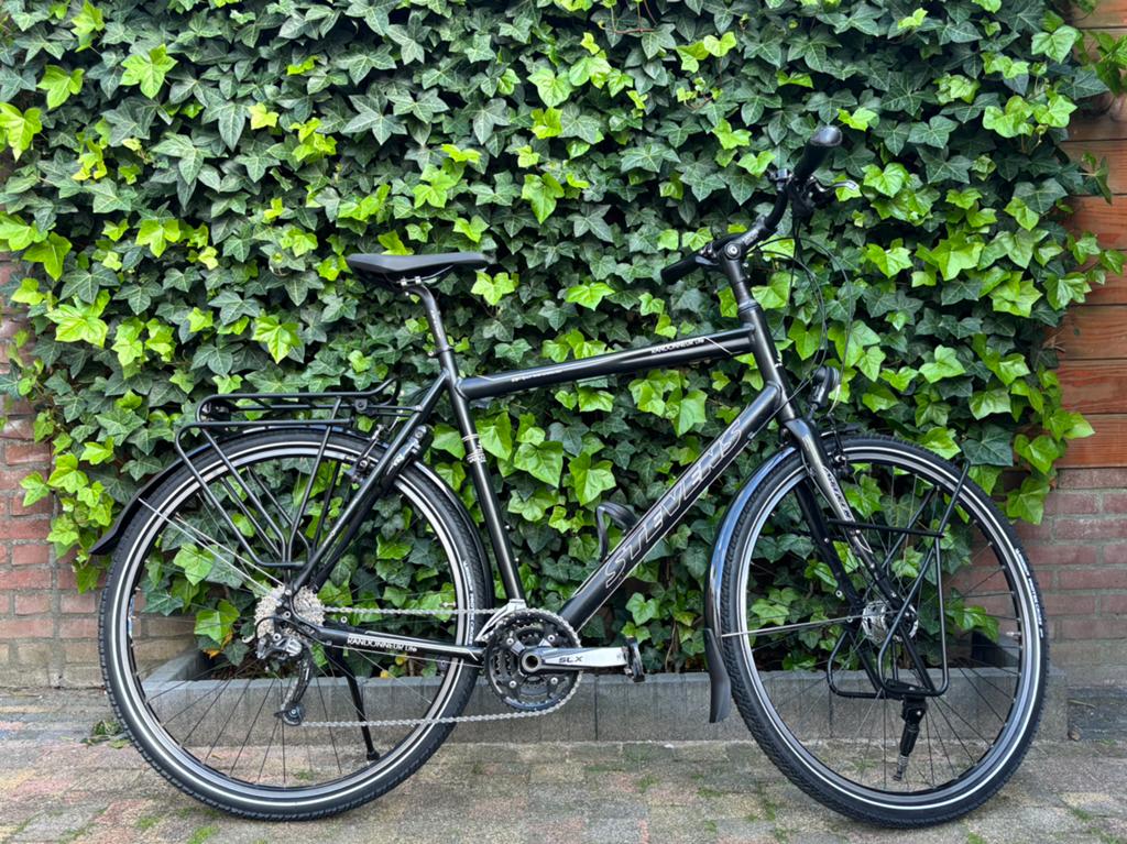 STEVENS Randonneur Lite vakantiefiets trekkingfiets TUBUS, Fietsen en Brommers, 28 inch, Gebruikt, Velgrem, 57 tot 61 cm