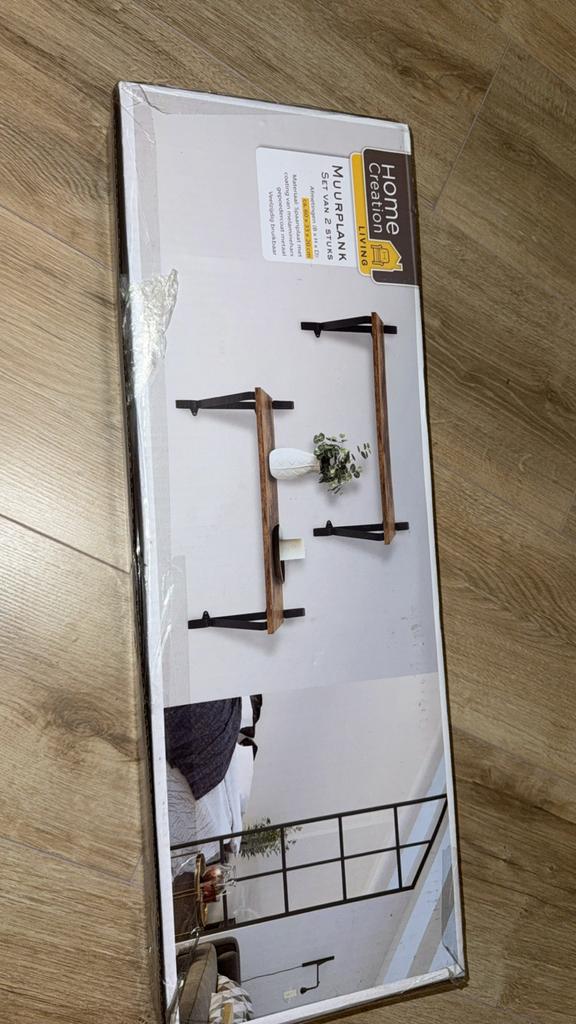 Home Creation Living Wandplankjes - Set van 2 Stuks, Ophalen, Nieuw