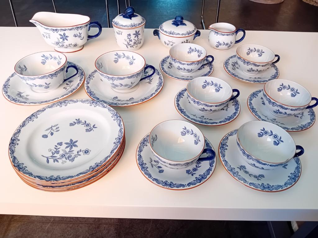 Porseleinen set Rorstrand Ostindia Servies nooit gebruikt, Ophalen of Verzenden, Zo goed als nieuw, Bord(en), Overige stijlen