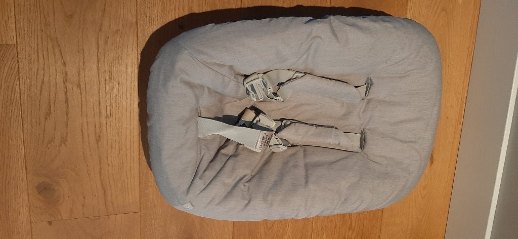 Tripp Trapp Newborn Set grijs, Ophalen, Zo goed als nieuw, Overige typen, Gordel(s)