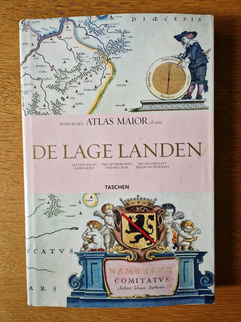 Atlas Maior van 1665 - De Lage Landen (Taschen), Overige atlassen, Joan Blaeu, Ophalen of Verzenden, Zo goed als nieuw