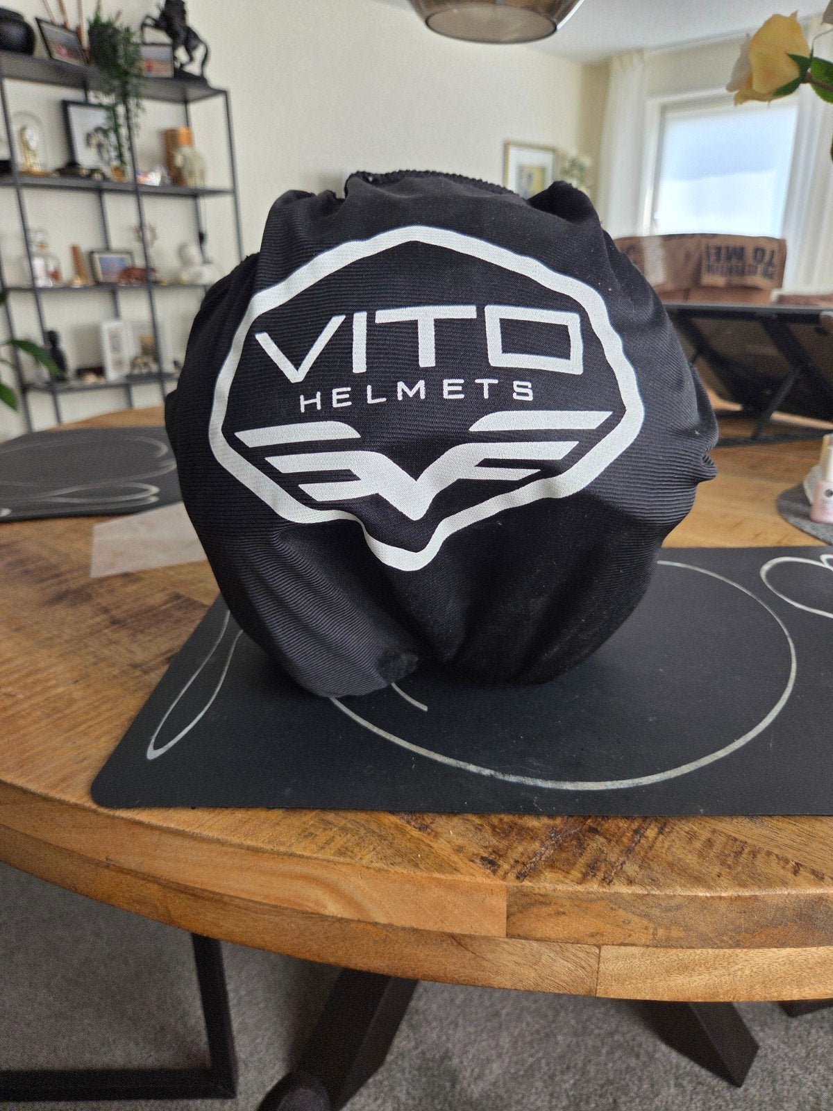 Nieuwe Vito Helmets maat xxl scooter/brommerhelm - Mat Zwart, Fietsen en Brommers, Brommerhelmen, Ophalen of Verzenden, Nieuw