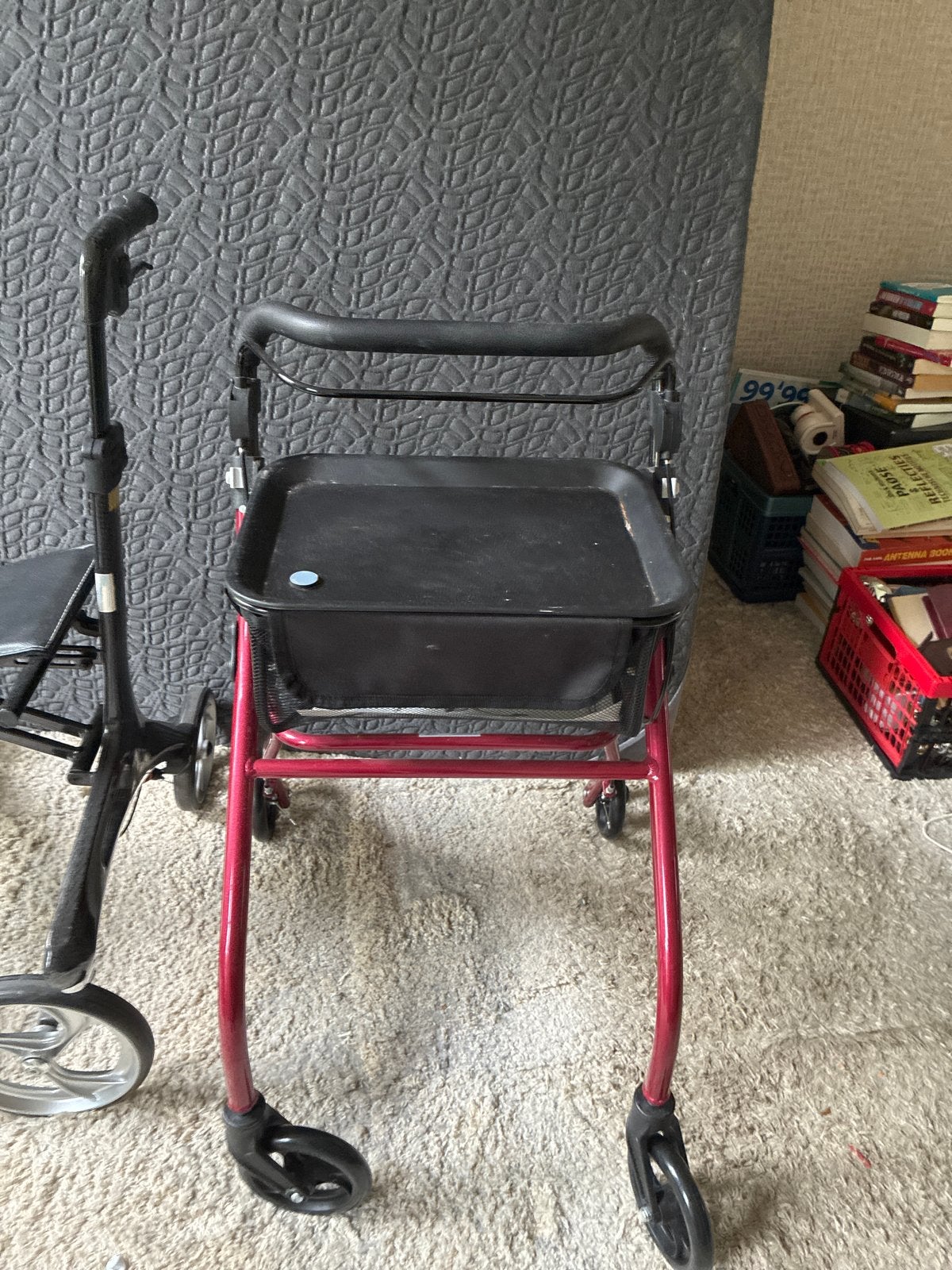 Rollator, Ophalen, Gebruikt