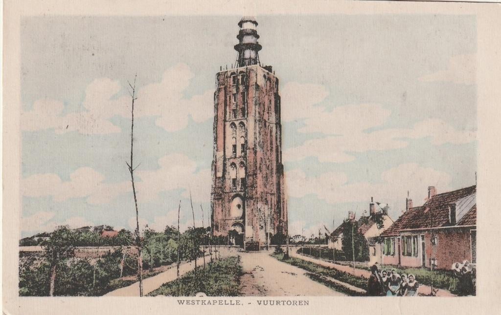 WESTKAPELLE Vuurtoren kl.f., Verzenden, 1920 tot 1940, Ongelopen, Zeeland