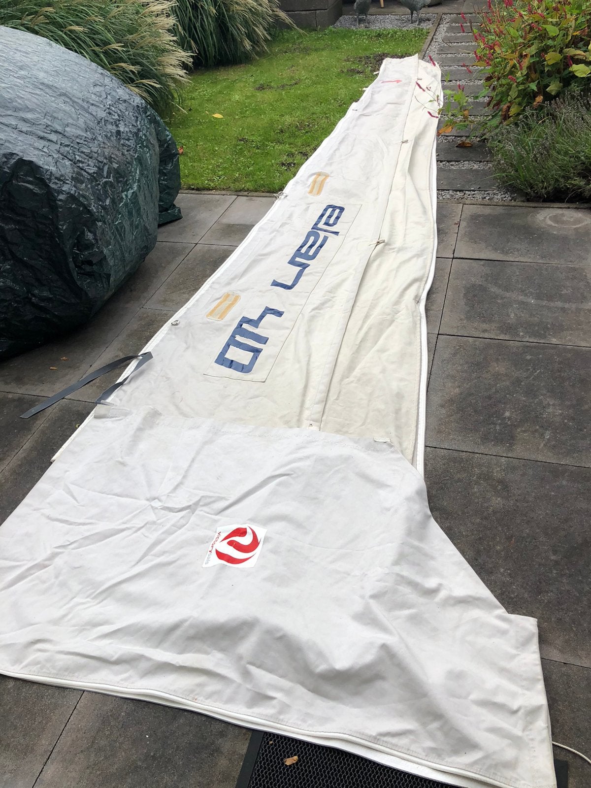 Lazybag huik grootzeil, Watersport en Boten, Ophalen of Verzenden, Zo goed als nieuw, Minder dan 15 m²