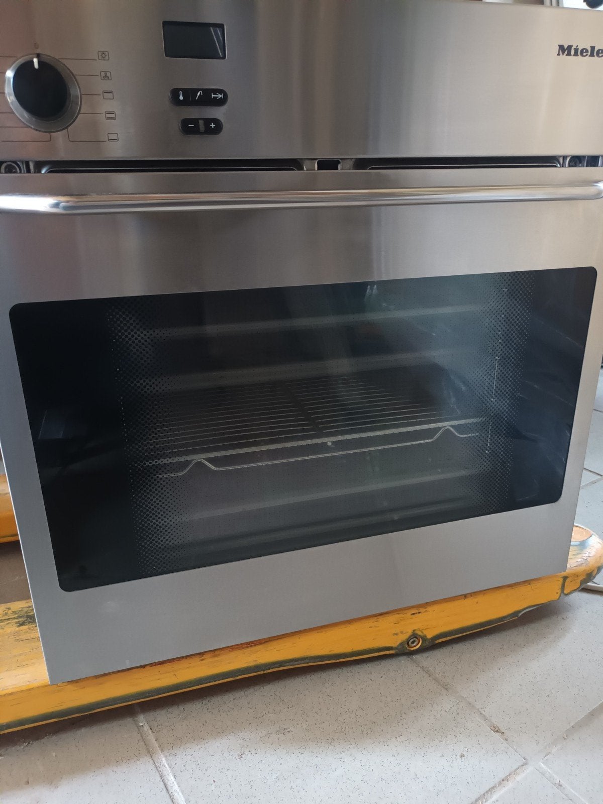 Miele Inbouw hete lucht grill Oven - Roestvrij staal, Ophalen, Gebruikt, Oven, Hete lucht