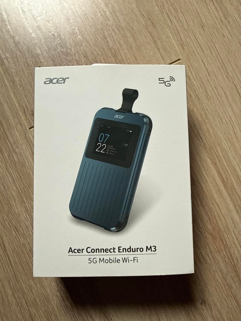 Acer Connect Enduro M3 5G Mobile Wi-Fi, Ophalen of Verzenden, Zo goed als nieuw, Router