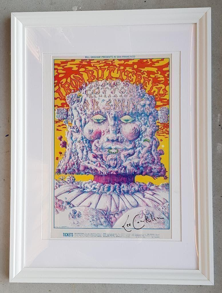 Lee Conklin Iron Butterfly Gesigneerd, Ophalen of Verzenden