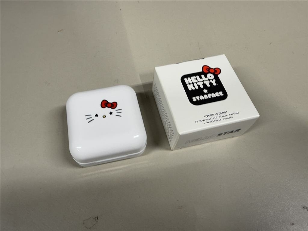 Starface X Hello Kitty 32 Hydro Stars Puistjespleisters Met, Ophalen of Verzenden, Nieuw, Gehele gezicht