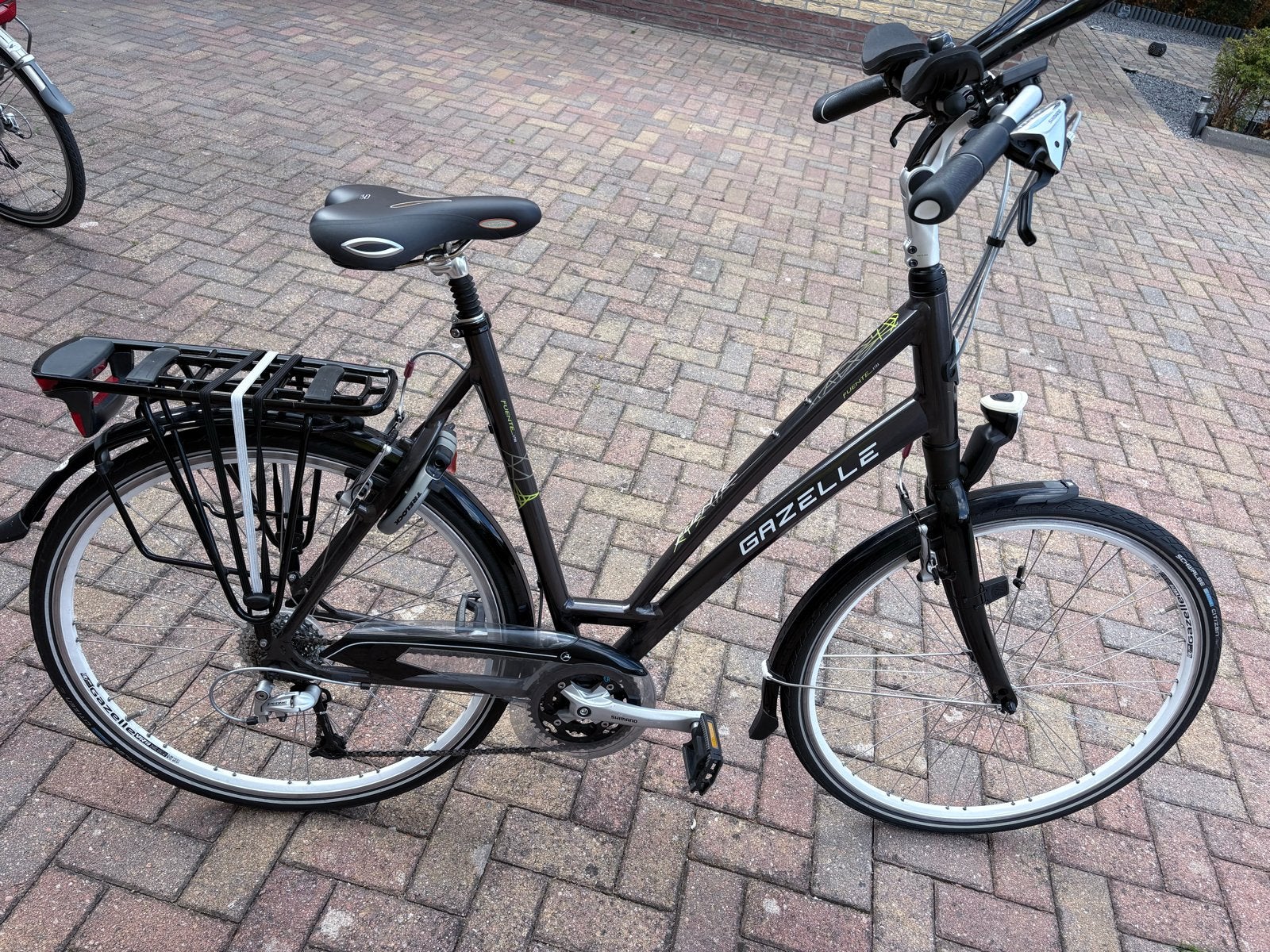Gazelle Fuente XL voor lange mensen frame maat 53-56, Fietsen en Brommers, Fietsen | Dames | Damesfietsen, Ophalen, Velgrem, Zo goed als nieuw