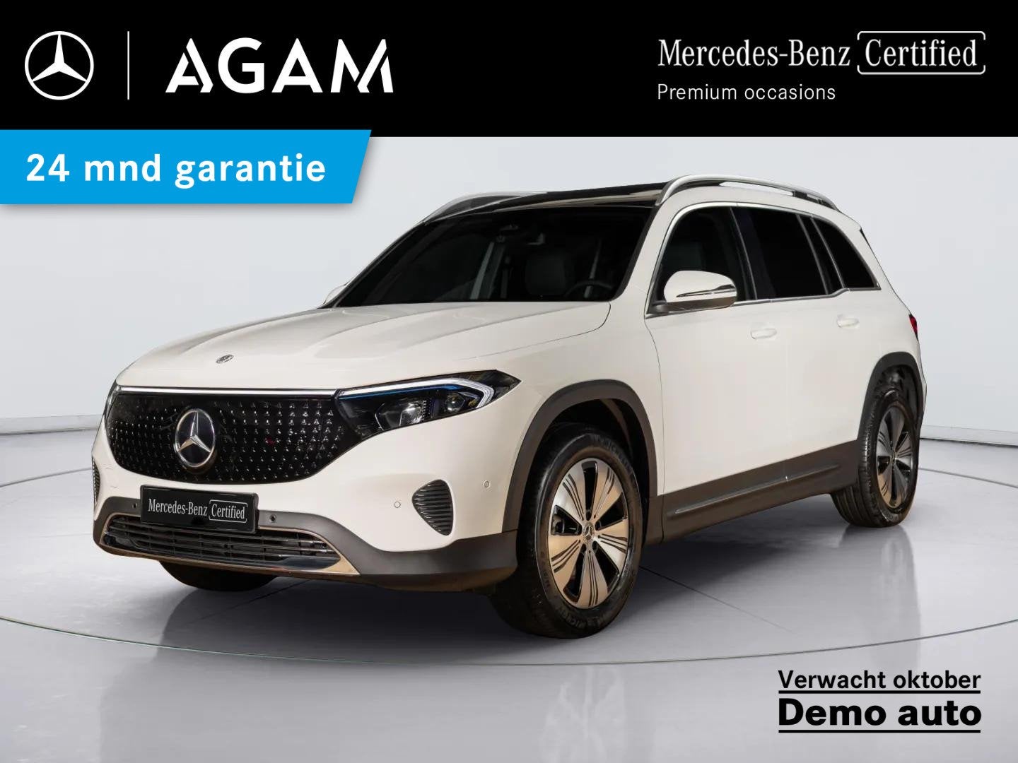 Mercedes-Benz EQB 250+ Business Solution 7p. 71 kWh | Panora, 2005 kg, Wit, Origineel Nederlands, SUV of Terreinwagen