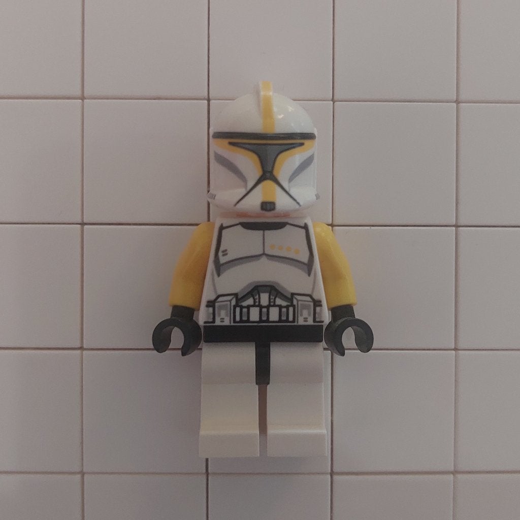 LEGO Star Wars Minifig - Clone Trooper Commander - sw0481, Ophalen of Verzenden, Zo goed als nieuw