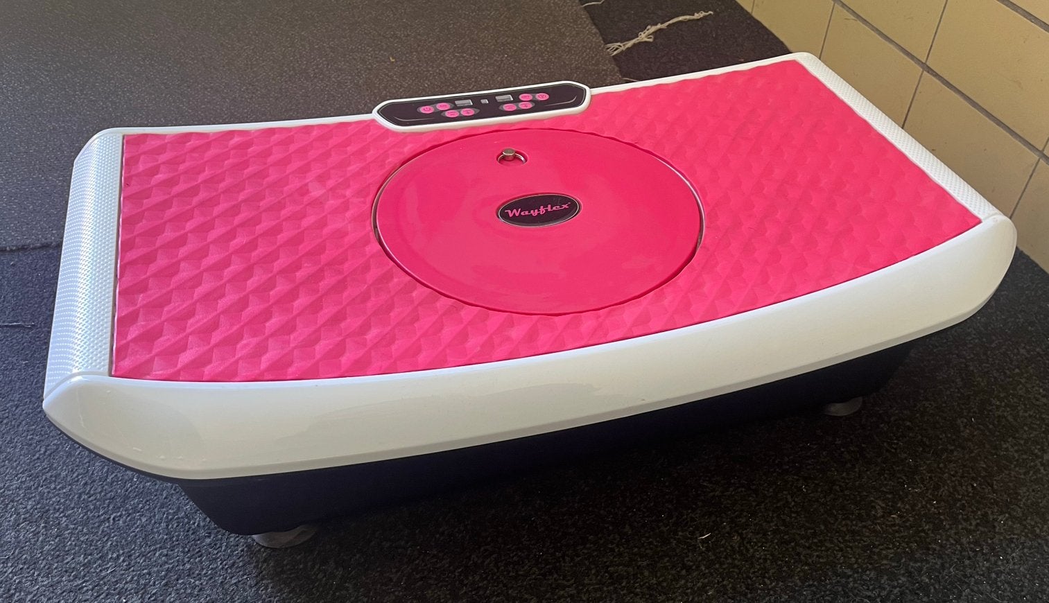 Trilplaat Wayflex Shake It roze, Ophalen, Zo goed als nieuw