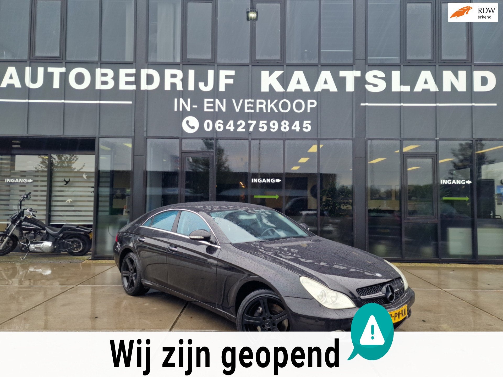Mercedes-Benz CLS-klasse 500 - - Schuifdak - Stoelverwarming, Automaat, Achterwielaandrijving, Gebruikt, Zwart