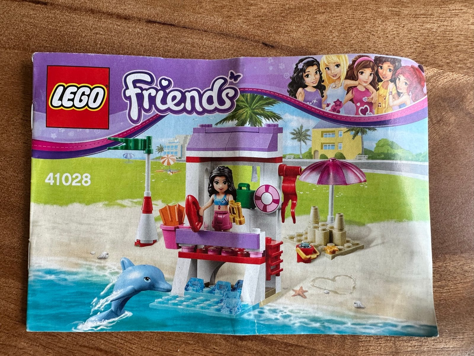 Lego Friends 41028 Reddingspost compleet met handleiding, Kinderen en Baby's, Lego, Friends, Ophalen of Verzenden, Zo goed als nieuw