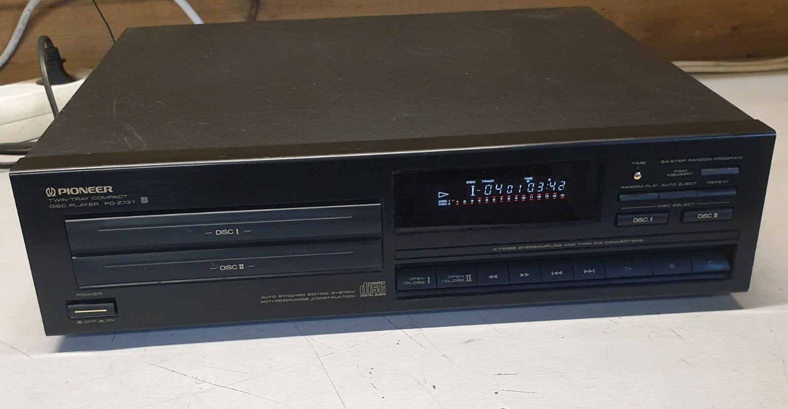 Pioneer 2cd speler pd-z73d twin tray, Audio, Tv en Foto, Ophalen of Verzenden