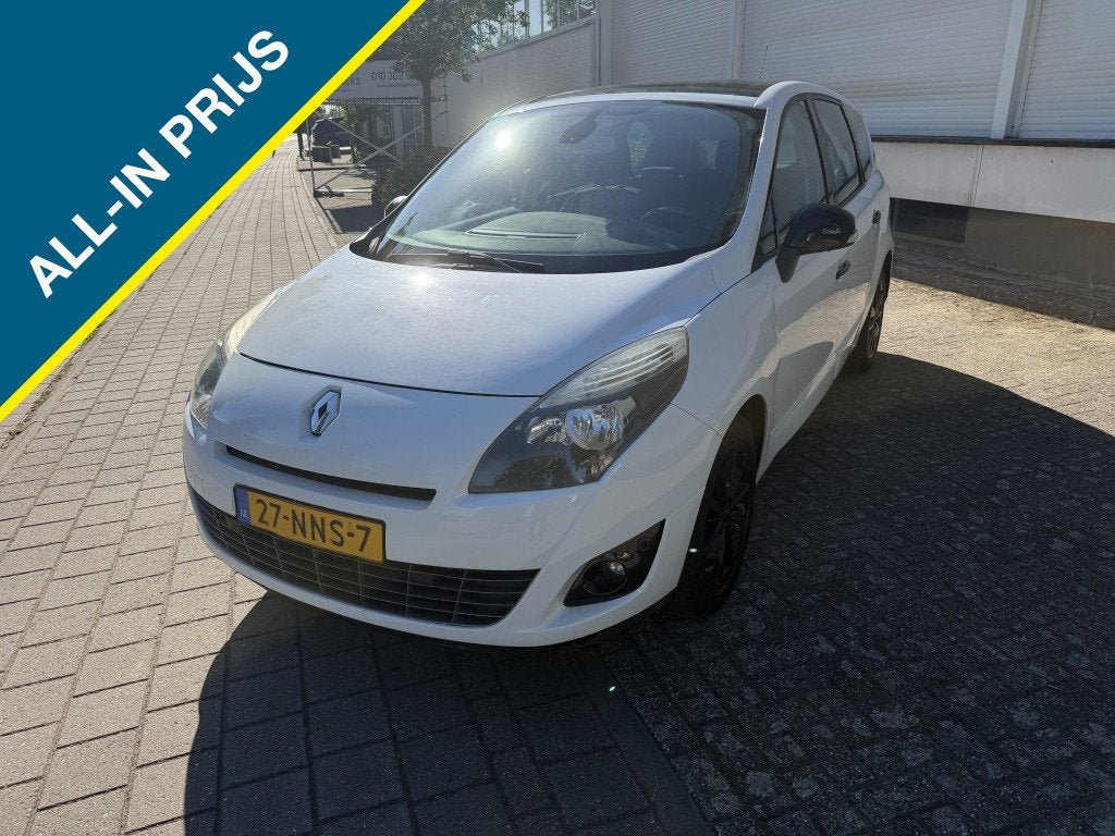 Renault Grand Scénic 1.4 TCe Celsium CLIMA|NAVI|CRUISE|NAP, Auto's, Gebruikt, 4 cilinders, Automatische klimaatregeling, Wit