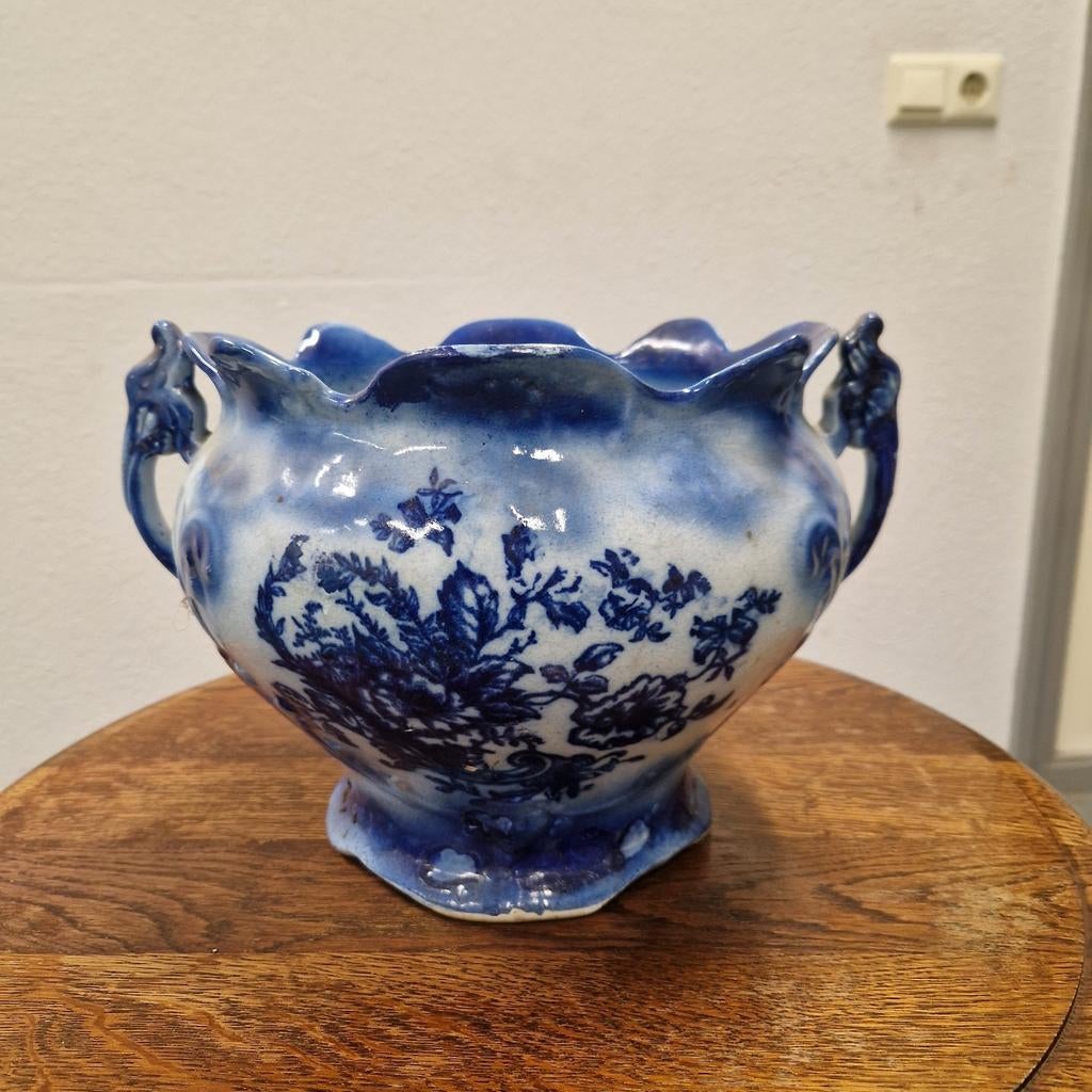 Grote antieke bloempot, Antiek en Kunst, Ophalen of Verzenden