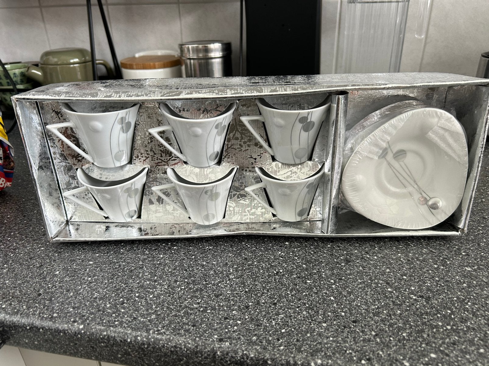 Cappuccino/ koffie set, Huis en Inrichting, Ophalen, Nieuw, Overige stijlen, Kop(pen) en/of Schotel(s)