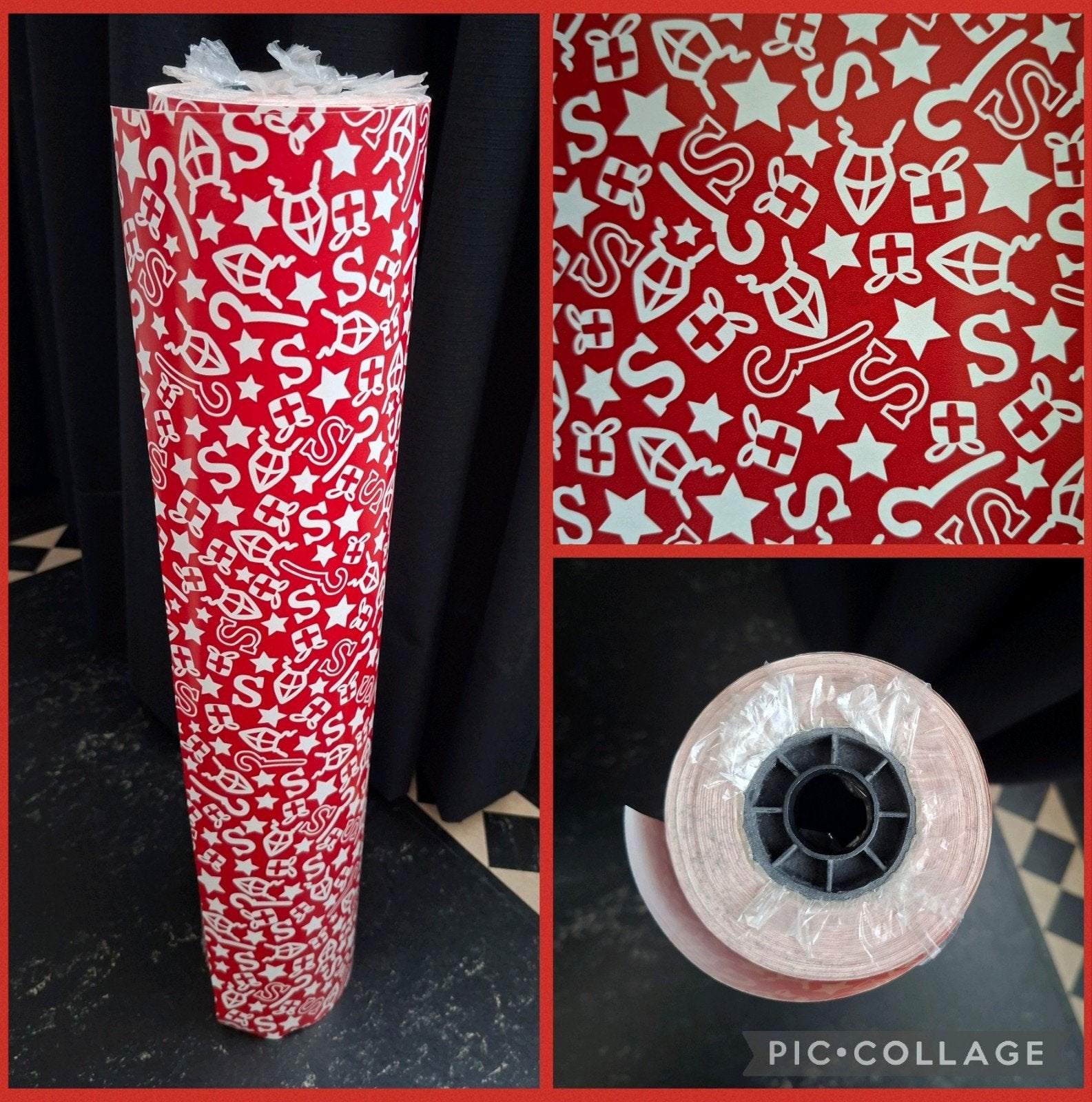 Cadeaupapier op rol - Sinterklaas -, Diversen, Cadeaupapier, Verzenden, Nieuw