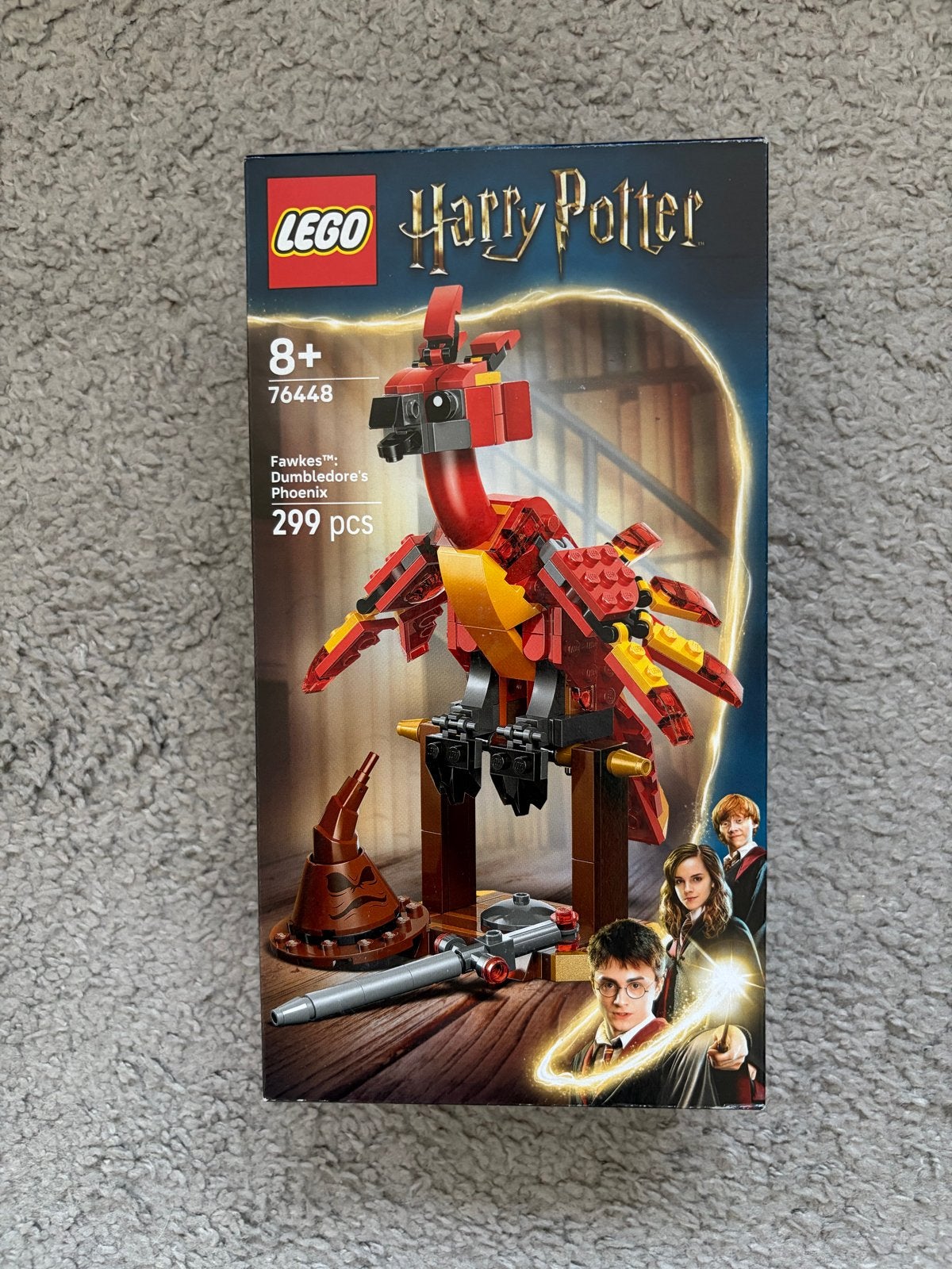 LEGO Harry Potter 76448 Fawkes Dumbledore's Phoenix, Lego, Denemarken, Ophalen of Verzenden, Complete set