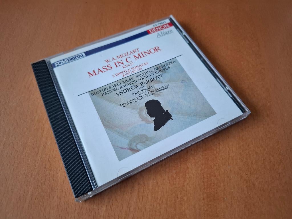 MOZART: Mass in c KV 427 / 2 Epistle Sonatas (Denon), Met libretto, Ophalen of Verzenden, Zo goed als nieuw, Classicisme