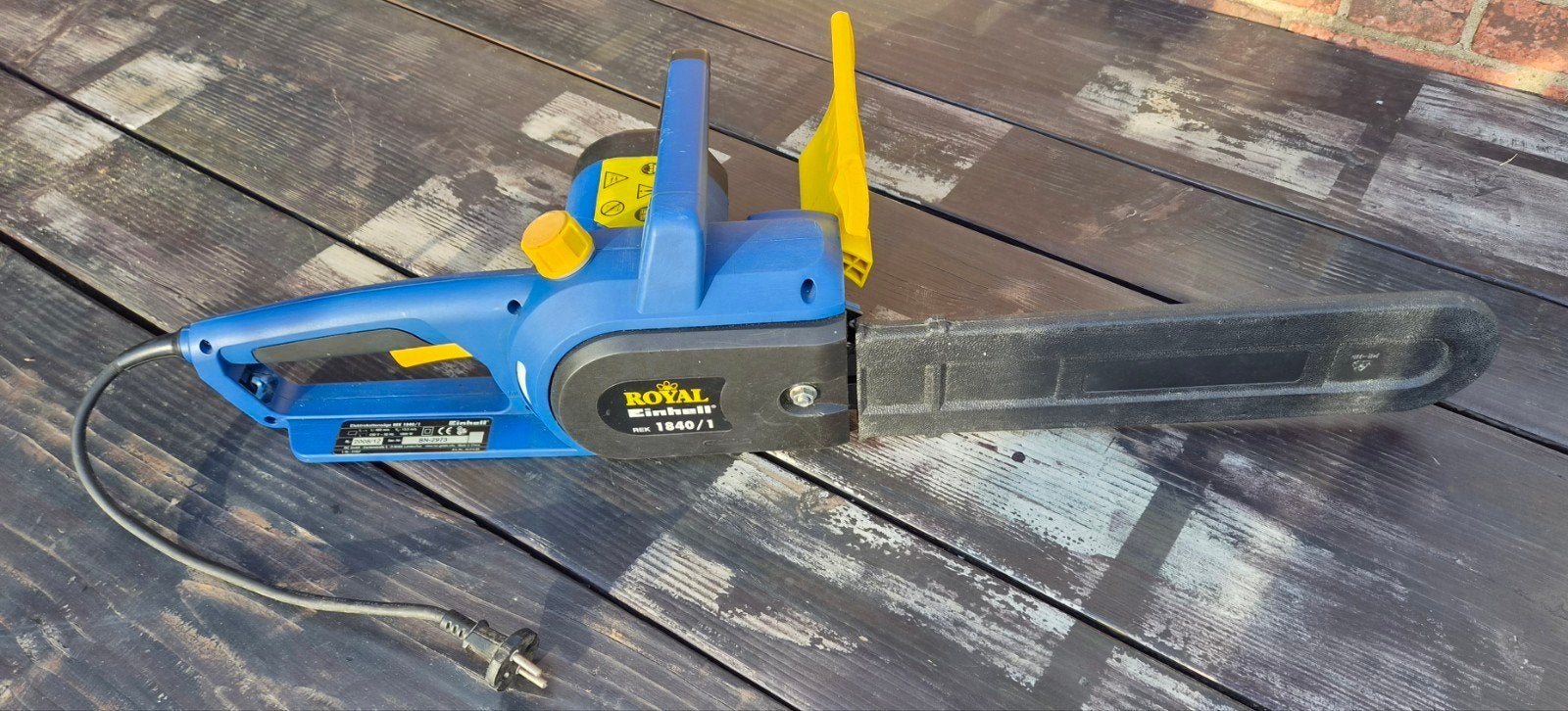 Einhell E kettingzaag L40cm 1800w, Ophalen of Verzenden, Gebruikt, Boomzaag, Royal Einhell