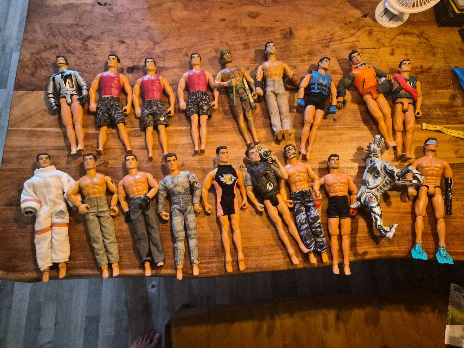 Grote collectie Action Man actiefiguren, Kinderen en Baby's, Speelgoed | Actiefiguren, Ophalen of Verzenden, Gebruikt