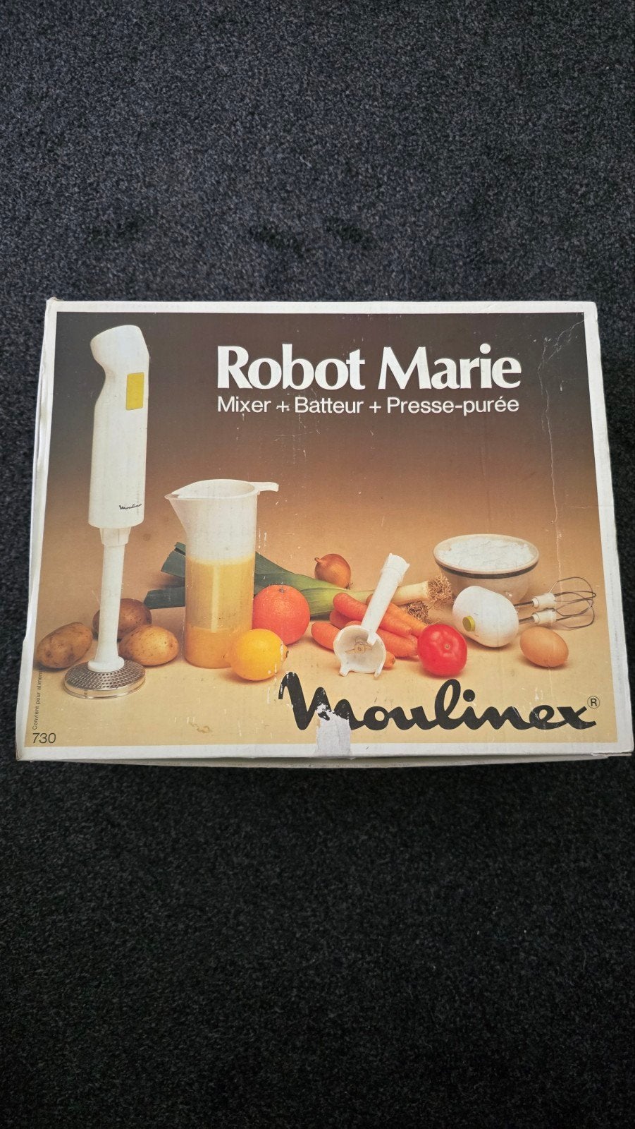 Moulinex Robot Marie Staafmixer, Minder dan 1 liter, Ophalen of Verzenden
