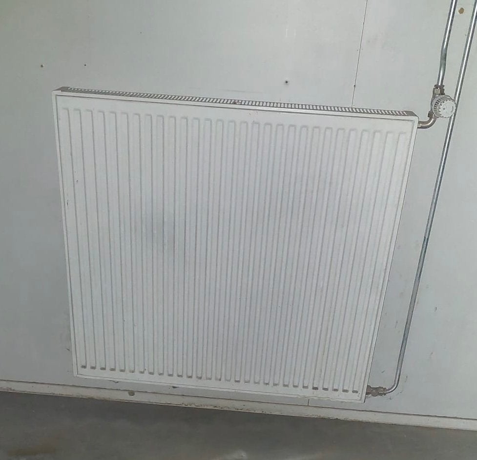Witte Thermrad 22 radiator | 90 x 90 cm | Wezep, Doe-het-zelf en Verbouw, Ophalen, Gebruikt, Radiator, N.v.t.